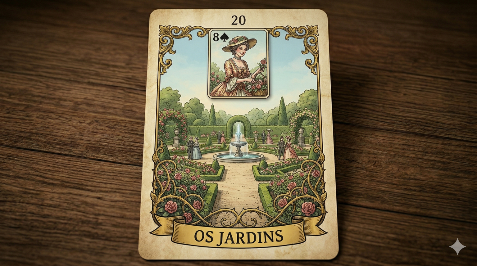 O jardim